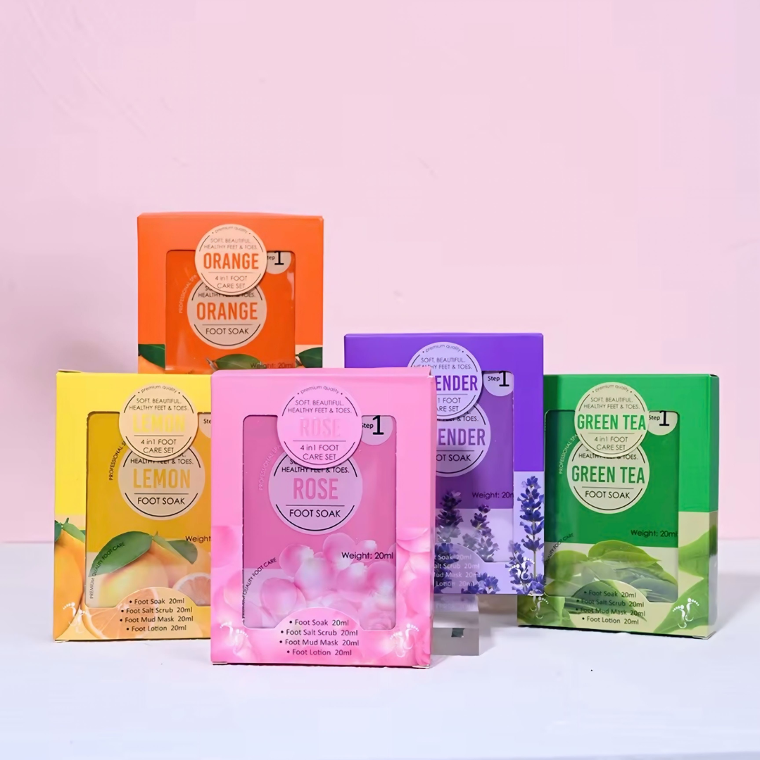 4‑in‑1 Revitalizing Foot Mud Mask & Soak Treatment