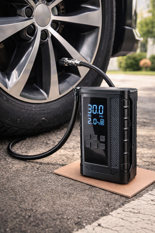 3-in-1 Portable Jump Starter / Power Bank / Air Compressor