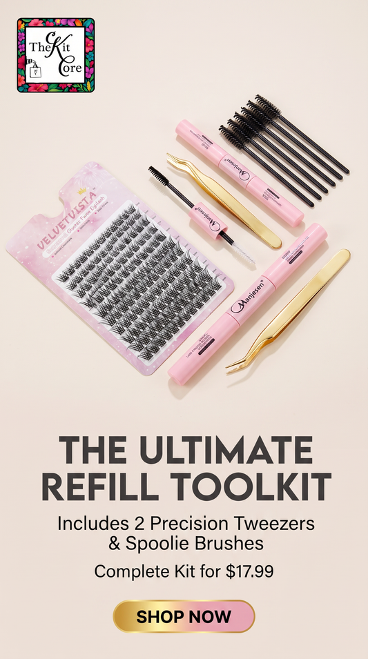 Lash Essentials Refill Kit (Cluster Lash Kit)