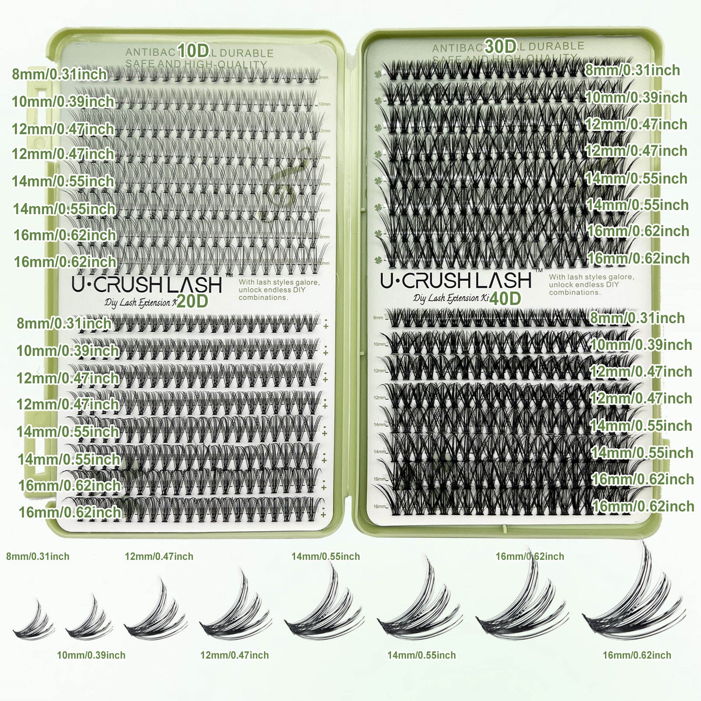 Pocketbook Lash Clusters