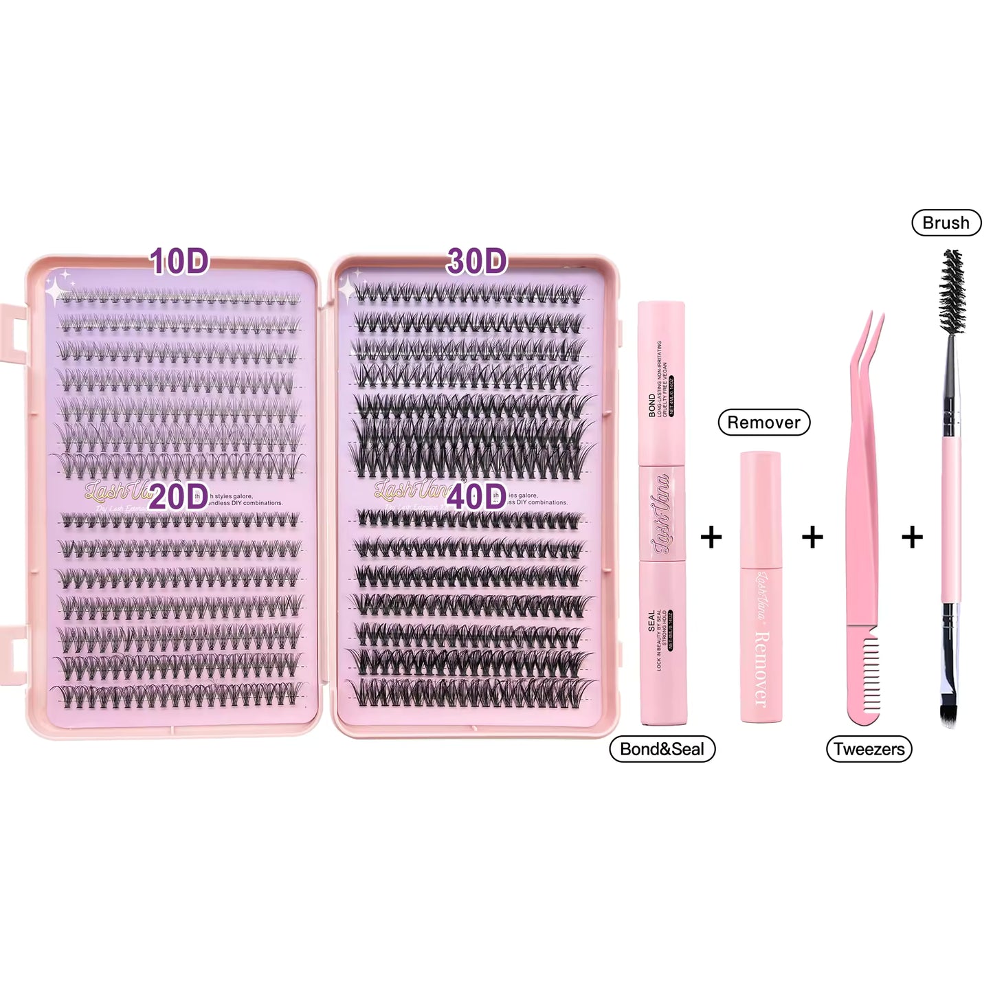 Pocketbook Lash Clusters
